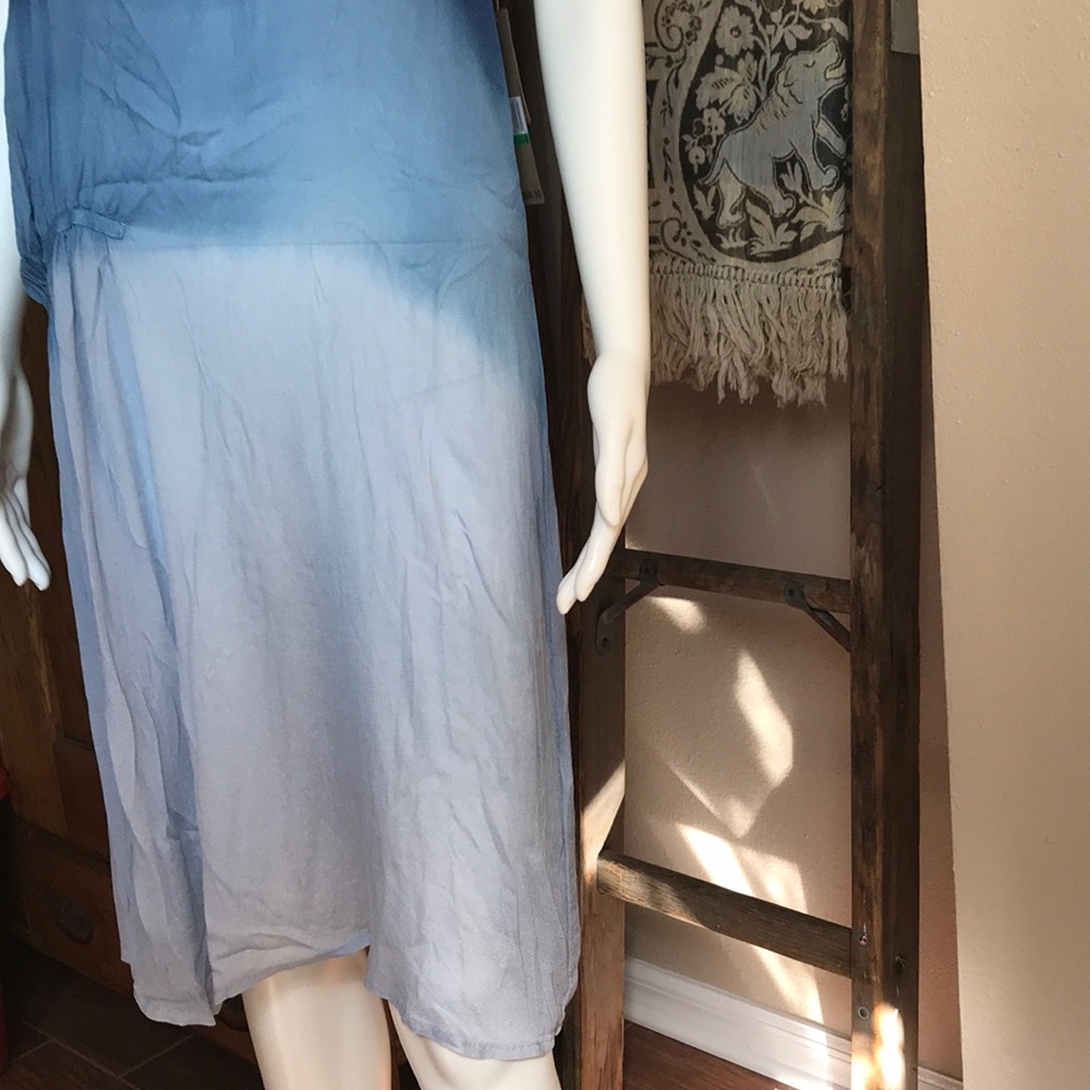 DKNY Sheer Tunic Dress 8/10 - Picture 4 of 8